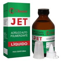 Resina Acrílica Autopolimerizável Jet Líquido 250ml - Clássico