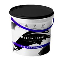Resina Acrílica Base Água 3,6L Decora Brasil Primeira Linha Top Alta Qualidade para Paredes