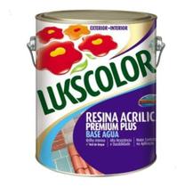 Resina Acrílica Base De Água Brilhante 3,2 Litros Lukscolor