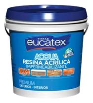 Resina Acrílica Brilhante Acqua 3,6 Incolor Eucatex Resina Acrílica Brilhante Acqua 3,6 Incolor Eucatex