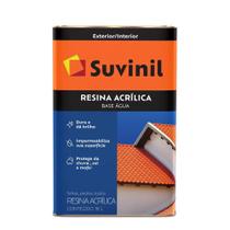 Resina Acrílica Cinza 18L Base Água Suvinil Proteção Piso