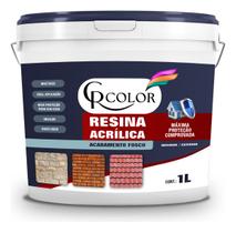 Resina Acrílica Fosca Incolor 1kg Base Água Durabilidade Incolor Fosco Resina Acrílica Fosca Incolor 1kg Base Água Durabilidade Incolor Fosco