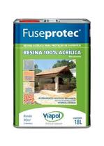 Resina Acrílica Fosco Incolor B.Solvente Fuseprotec 18L Viapol