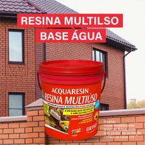 Resina Acrilica Impermeabilizante 3,6l Rende Muito 46m² Multiuso Acquaresin Balde DrykoPrimer