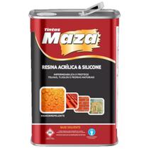 Resina Acrílica Impermeabilizante Alto Brilho 5l Maza