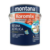 Resina Acrílica Incolor Montana 3,6 Litros - Proteção para Pedra, Concreto, Telha e Tijolo Resina Acrílica Incolor Montana 3,6 Litros - Proteção para Pedra, Concreto, Telha e Tijolo