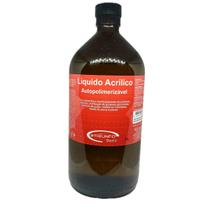 Resina Acrílica Líquido 1000ml Auto Odonto Consertos Prótese Triunfo Resina Acrílica Líquido 1000ml Auto Odonto Consertos Prótese Triunfo