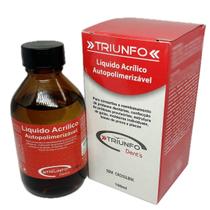 Resina Acrílica Líquido 100ml Odonto Prótese Reparos Gerais Triunfo Resina Acrílica Líquido 100ml Odonto Prótese Reparos Gerais Triunfo