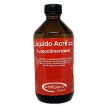 Resina Acrílica Líquido 250ml Auto Odonto Consertos Prótese Triunfo Resina Acrílica Líquido 250ml Auto Odonto Consertos Prótese Triunfo