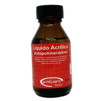 Resina Acrílica Líquido 50ml Auto Odonto Consertos Prótese Triunfo Resina Acrílica Líquido 50ml Auto Odonto Consertos Prótese Triunfo