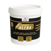Resina Acrílica Multiuso Base Dágua Incolor Semi Brilho 18L Hd Flex Impermeabiliza, Primer, Verniz, Membrana de Cura, Endurecedor de Contra Piso