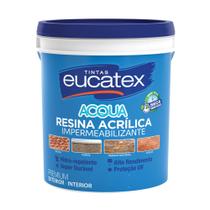 Resina acrílica premium base água eucatex 18lts