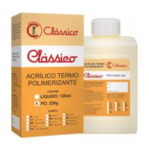 Resina Acrílica Termopolimerizável Pó 220G - Clássico
