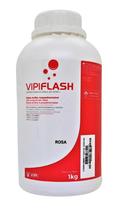 Resina Acrílica Vipi Flash Em Pó Incolor Ou Rosa 1kg - Vipi
