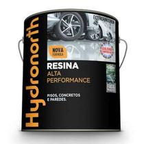 Resina Alta Performance Cinza Escuro (203) - Galão 3,6 Litros - Acabamento Brilhante - Hydronorth
