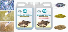 Resina Baixa Espessura 5KG + 3 Glitters