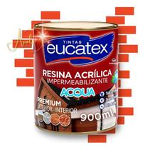 Resina Base Dágua Multiuso Eucatex 900ml Escolha A Cor Acabamento Brilhante Cor Cerâmica Telha Resina Base Dágua Multiuso Eucatex 900ml Escolha A Cor Acabamento Brilhante Cor Cerâmica Telha