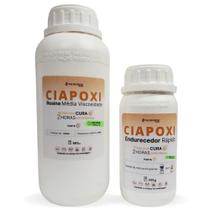 Resina Ciapoxi Média Viscosidade Epóxi Cura Rápida 1kg Resina Ciapoxi Média Viscosidade Epóxi Cura Rápida 1kg