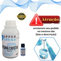 Resina Cristal Transparente para Artesanatos 500g + 1 Catalisador - UPPERTREND ADVANCED CHEMISTRY