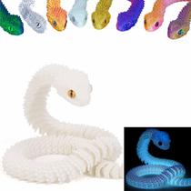 Resina de articulação flexível articulada de cobra impressa em 3D de brinquedo de 60 cm Resina de articulação flexível articulada de cobra impressa em 3D de brinquedo de 60 cm