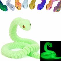 Resina de articulação flexível articulada de cobra impressa em 3D de brinquedo de 60 cm Resina de articulação flexível articulada de cobra impressa em 3D de brinquedo de 60 cm
