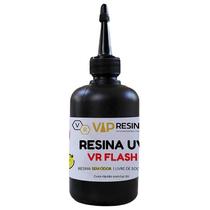 Resina De Cura Uv Para Colagem 100g Vr FlashVip Resinas