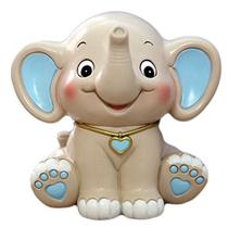 Resina de elefante de desenho animado Piggy Bank CHOOLD 15x15cm Resina de elefante de desenho animado Piggy Bank CHOOLD 15x15cm