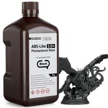 Resina de fotopolímero para impressora 3D ELEGOO ABS-like 3.0+ Black 2kg