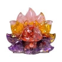 Resina De Goma De Macadâmia De Cristal Natural, Imagem De Raposa De Nove Caudas, Decoração De