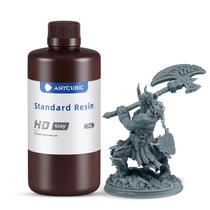 Resina de impressora 3D ANYCUBIC 405nm 1kg HD Grey para impressora LCD Resina de impressora 3D ANYCUBIC 405nm 1kg HD Grey para impressora LCD