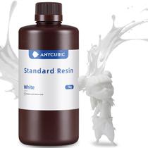 Resina de impressora 3D ANYCUBIC 405nm SLA com cura UV 1 kg branca Resina de impressora 3D ANYCUBIC 405nm SLA com cura UV 1 kg branca