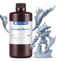 Resina de impressora 3D ANYCUBIC, padrão atualizado, 1000g, cinza Resina de impressora 3D ANYCUBIC, padrão atualizado, 1000g, cinza