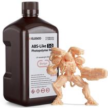 Resina de impressora 3D ELEGOO ABS-like 3.0 405nm 2000g bege Resina de impressora 3D ELEGOO ABS-like 3.0 405nm 2000g bege