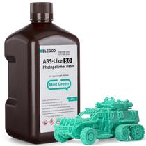 Resina de impressora 3D ELEGOO ABS-like 3.0 405nm 2kg verde menta
