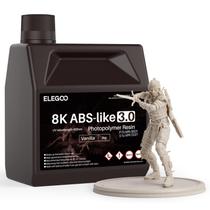 Resina de impressora 3D ELEGOO ABS-like 3.0 405nm com cura UV de 2 kg