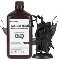 Resina de impressora 3D ELEGOO ABS-like 3.0 Plus Black 2L Resina de impressora 3D ELEGOO ABS-like 3.0 Plus Black 2L