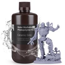 Resina de impressora 3D ELEGOO atualizada lavável em água 2.0 cinza 1L Resina de impressora 3D ELEGOO atualizada lavável em água 2.0 cinza 1L