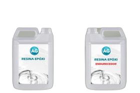 Resina Epóxi 1Kg + Cor Sólida Branco Papiro Ral9018 Ag Alta
