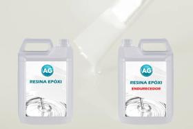 Resina Epóxi 1Kg + Cor Sólida Branco Tráfego Ral9016 Ag Alta