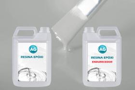 Resina Epóxi 1KG + Cor sólida Cinza Claro RAL7035 AG Resina Epóxi 1KG + Cor sólida Cinza Claro RAL7035 AG