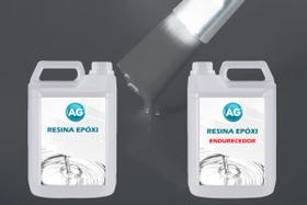 Resina Epóxi 1KG + Cor sólida Cinza Ferro AG - 7011 AG Resina Epóxi 1KG + Cor sólida Cinza Ferro AG - 7011 AG