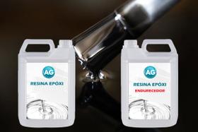 Resina Epóxi 1KG + Cor sólida Preto Jato RAL9005 AG Resina Epóxi 1KG + Cor sólida Preto Jato RAL9005 AG