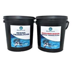 Resina Epóxi 3D + Endurecedor Porcelanato Líquido 3D 15Kg