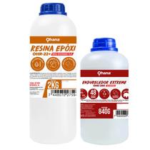 Resina Epóxi Alta Espessura river Table kit com 2,84kg