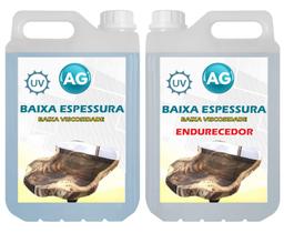 Resina Epoxi Baixa Espessura Baixa Viscosidade Ag 750G