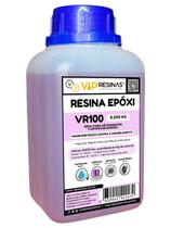 Resina Epóxi + Endurecedor VR100 UV 0,750kg Baixa Espessura Resina Epóxi + Endurecedor VR100 UV 0,750kg Baixa Espessura