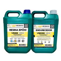 Resina Epóxi + Endurecedor VR300 UV 7,5kg Alta Espessura