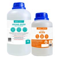 Resina Epóxi Incolor para Alta Espessura P/ River Table 1,32kg