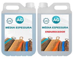 Resina Epoxi Média Espessura Ag 1Kg