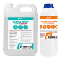 Resina Epoxi Média Espessura para Madeira river Table Kit 6,6kg